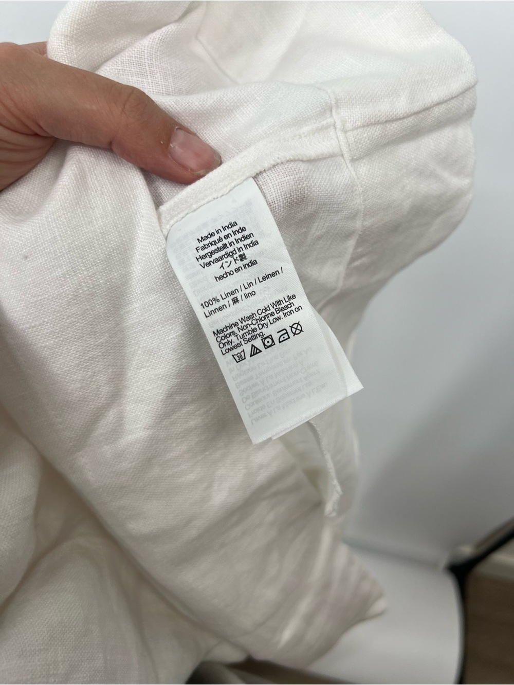 Madewell Embroidered Tank Mini Dress in Eyelet White Linen NWT - Picture 8 of 10